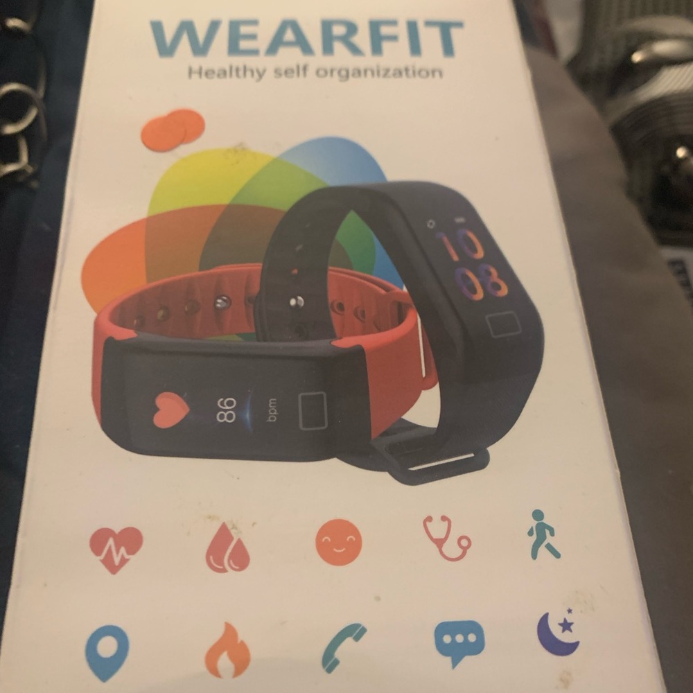 Wear fit walking watch